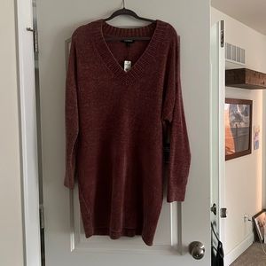 Maroon Express sweater dress